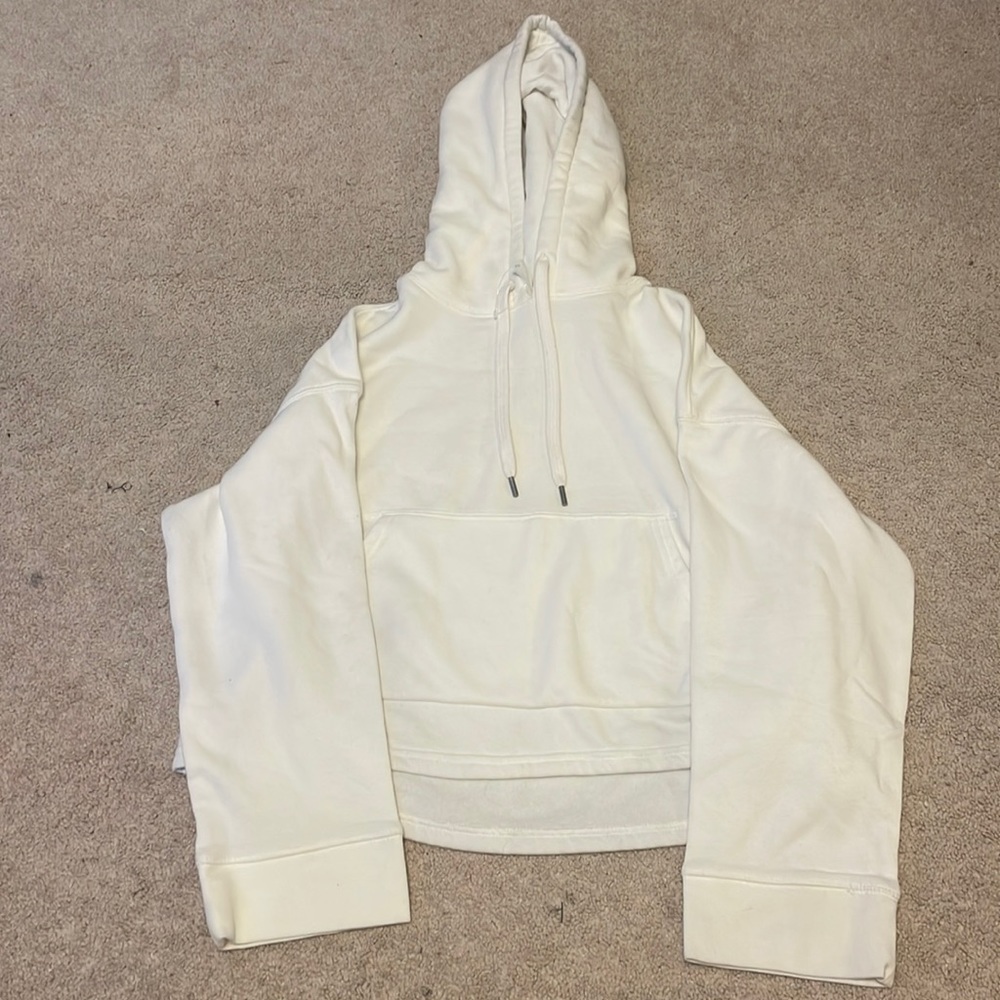 White H&M crop top